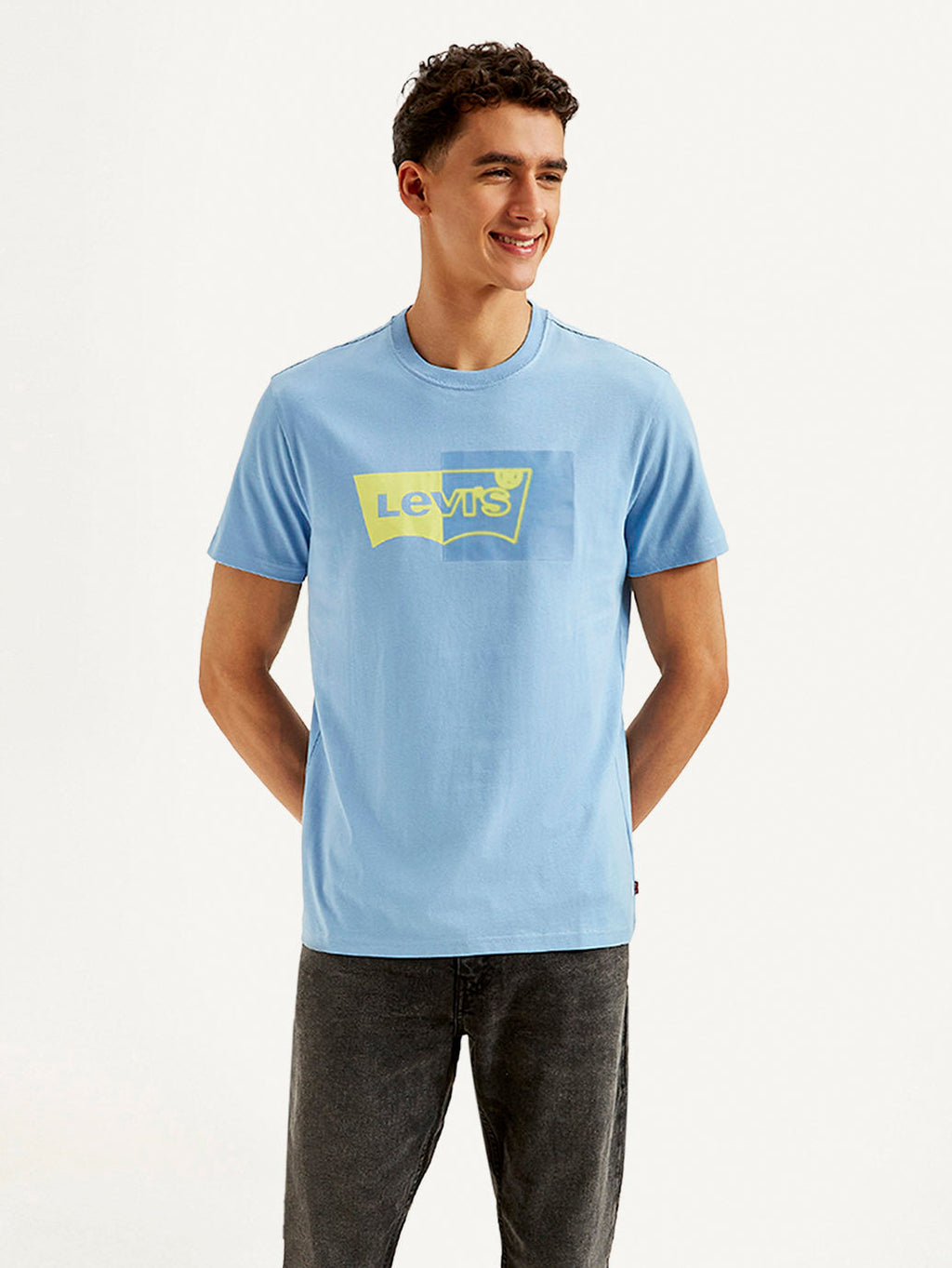 Men's Brand Logo Slim Fit T-shirt