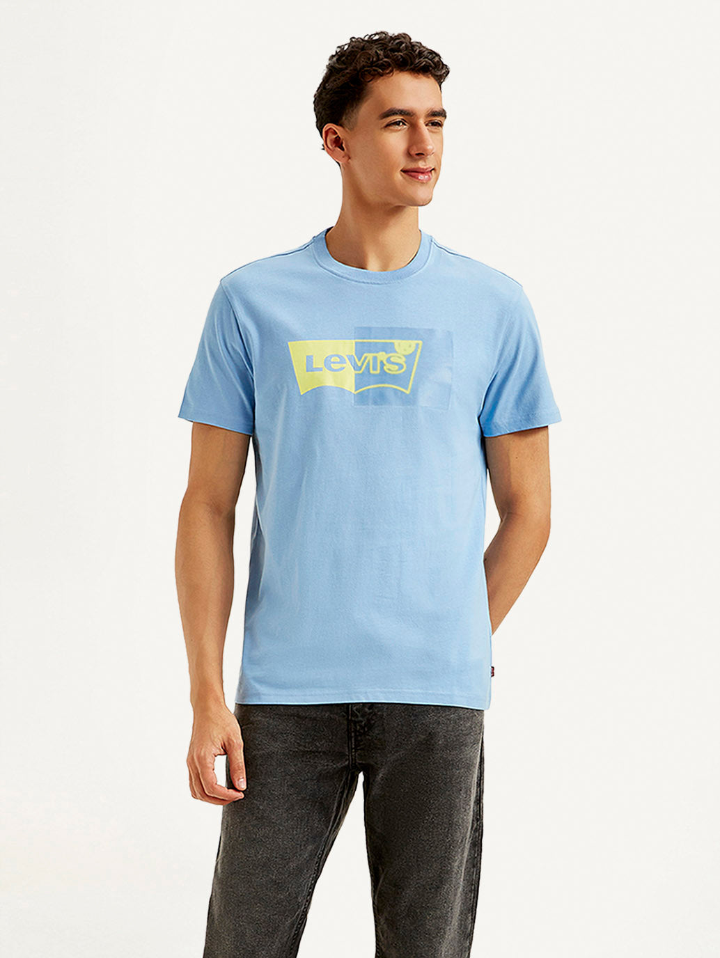 Men's Brand Logo Slim Fit T-shirt