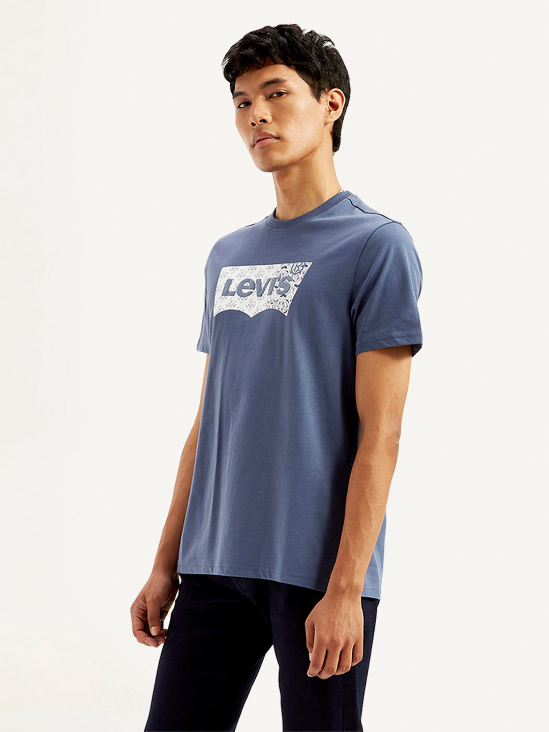 Men's Brand Logo Slim Fit T-Shirt