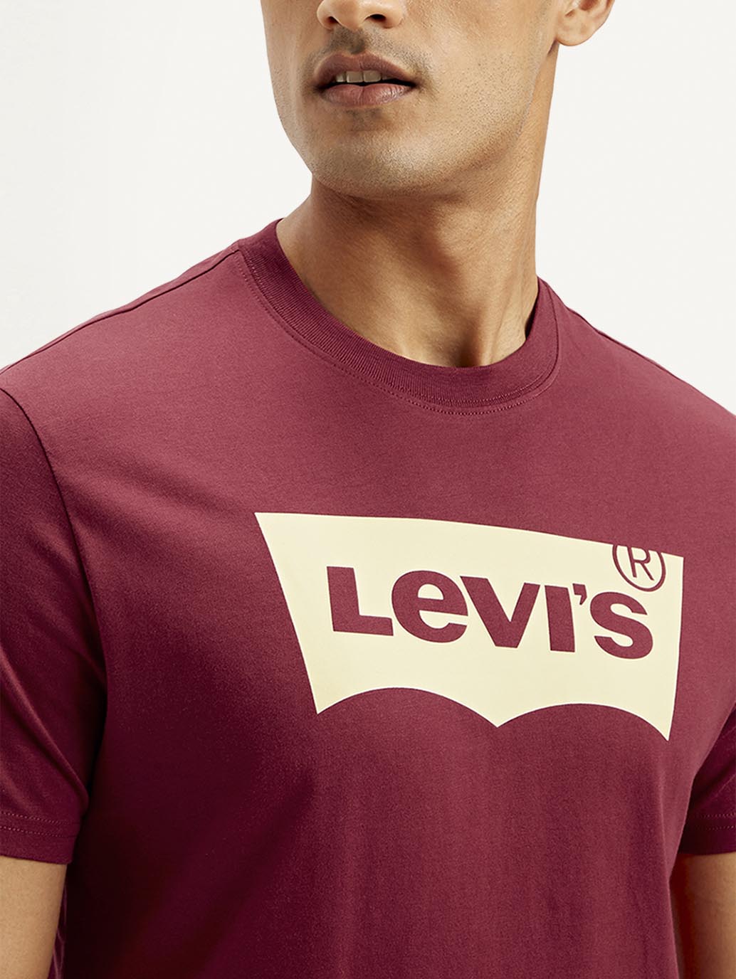 Men's Brand Logo Slim Fit T-shirt