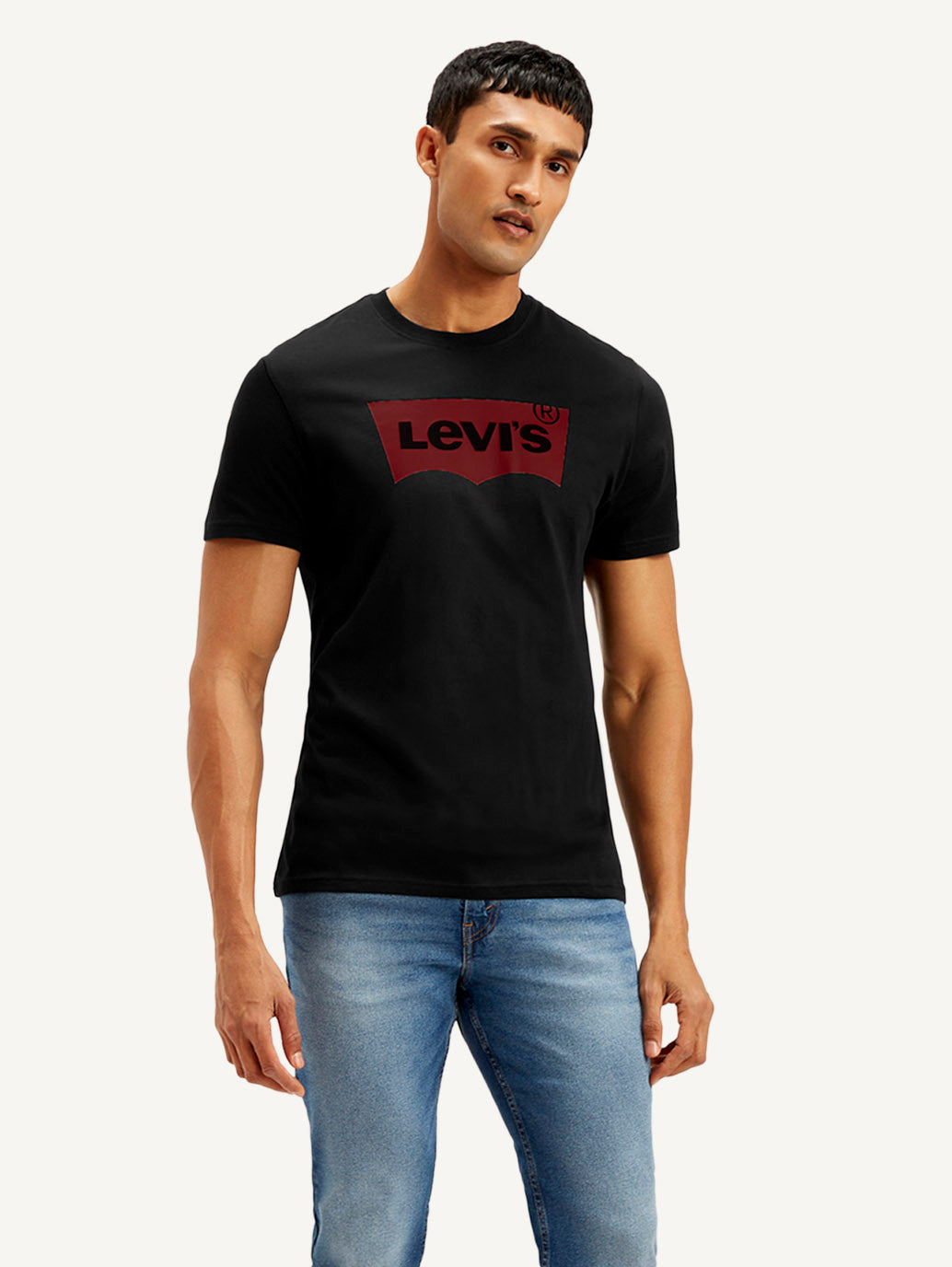 Men's Brand Logo Slim Fit T-shirt
