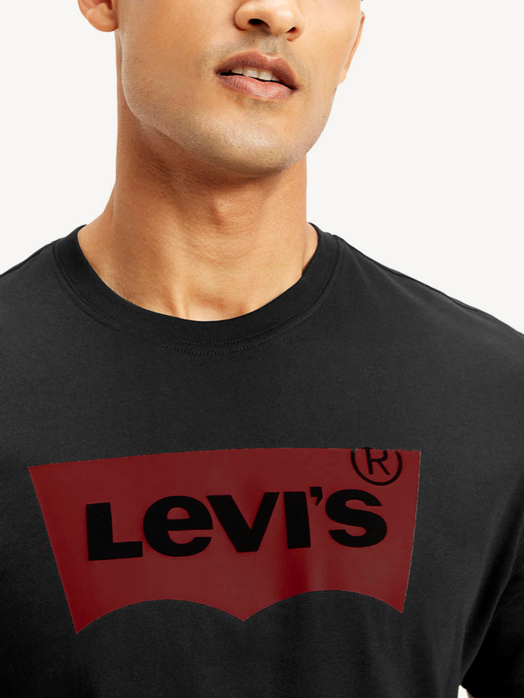 Men's Brand Logo Slim Fit T-shirt