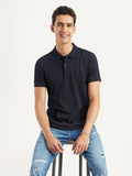 Men's Solid Slim Fit Polo T-shirt