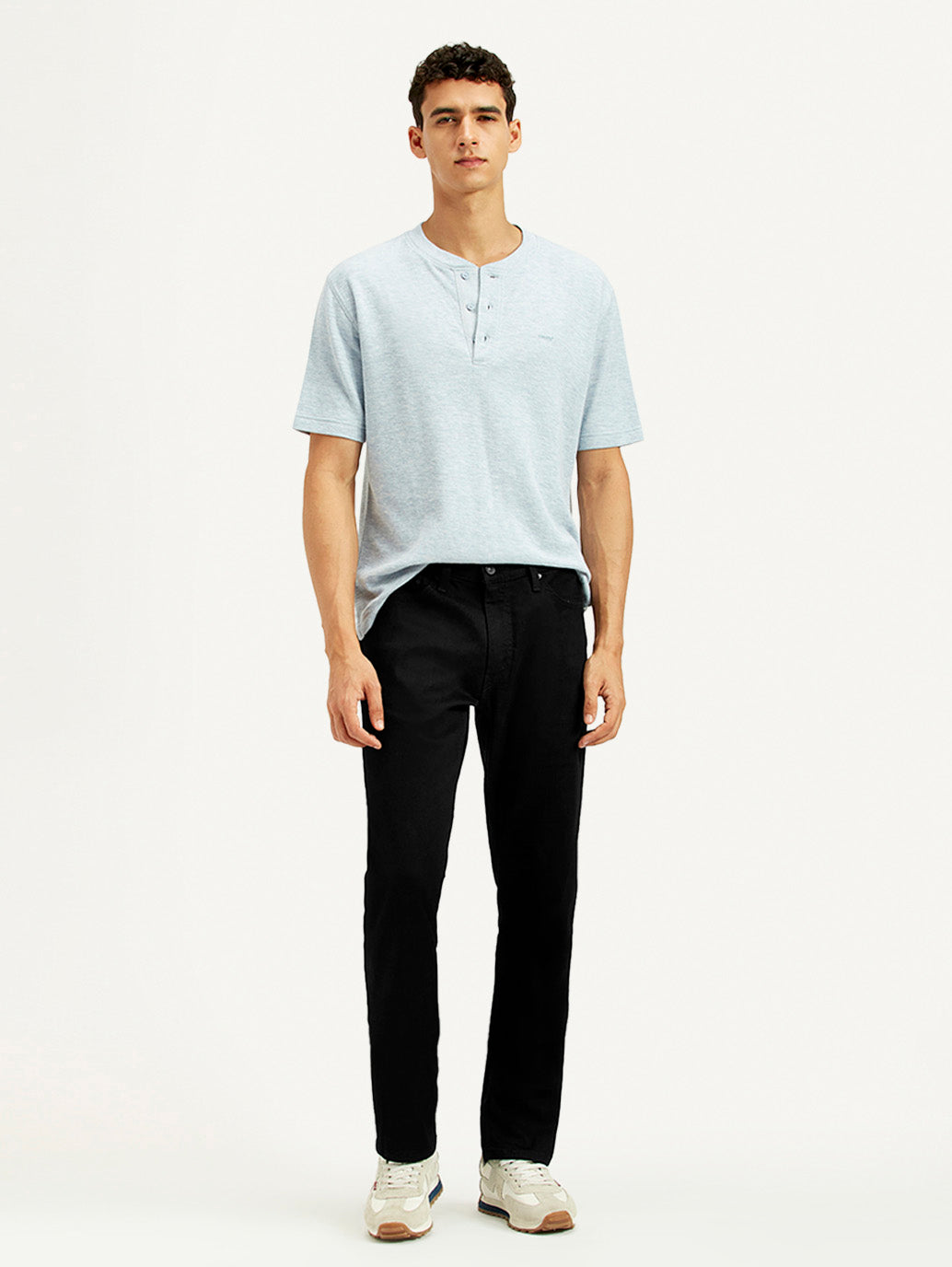 Men's 511 Black Slim Fit Mid Rise Jeans