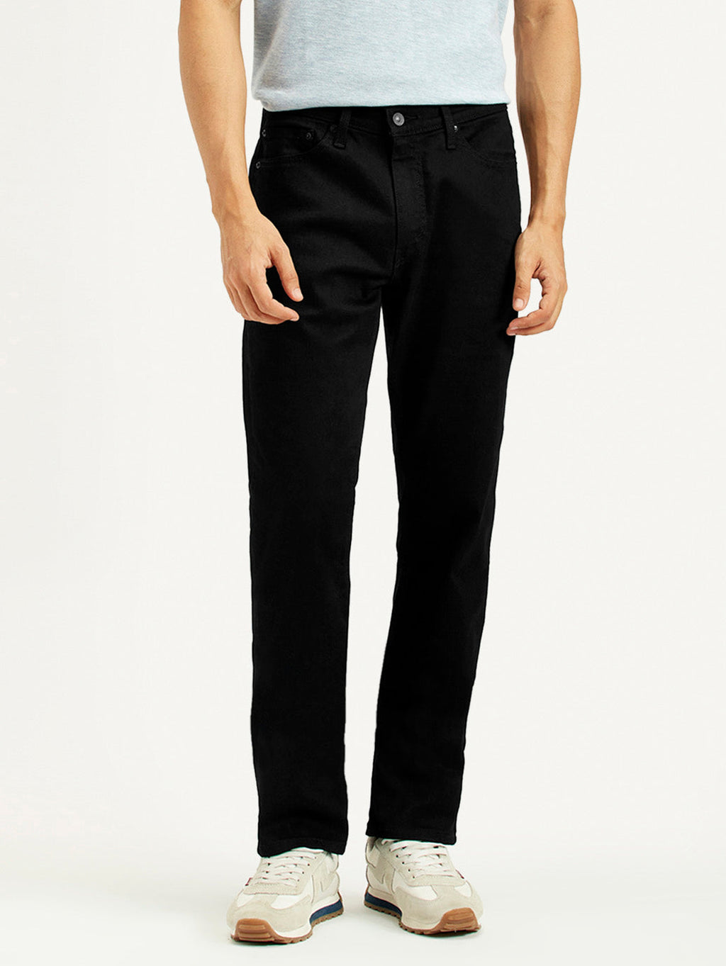 Men's 511 Black Slim Fit Mid Rise Jeans