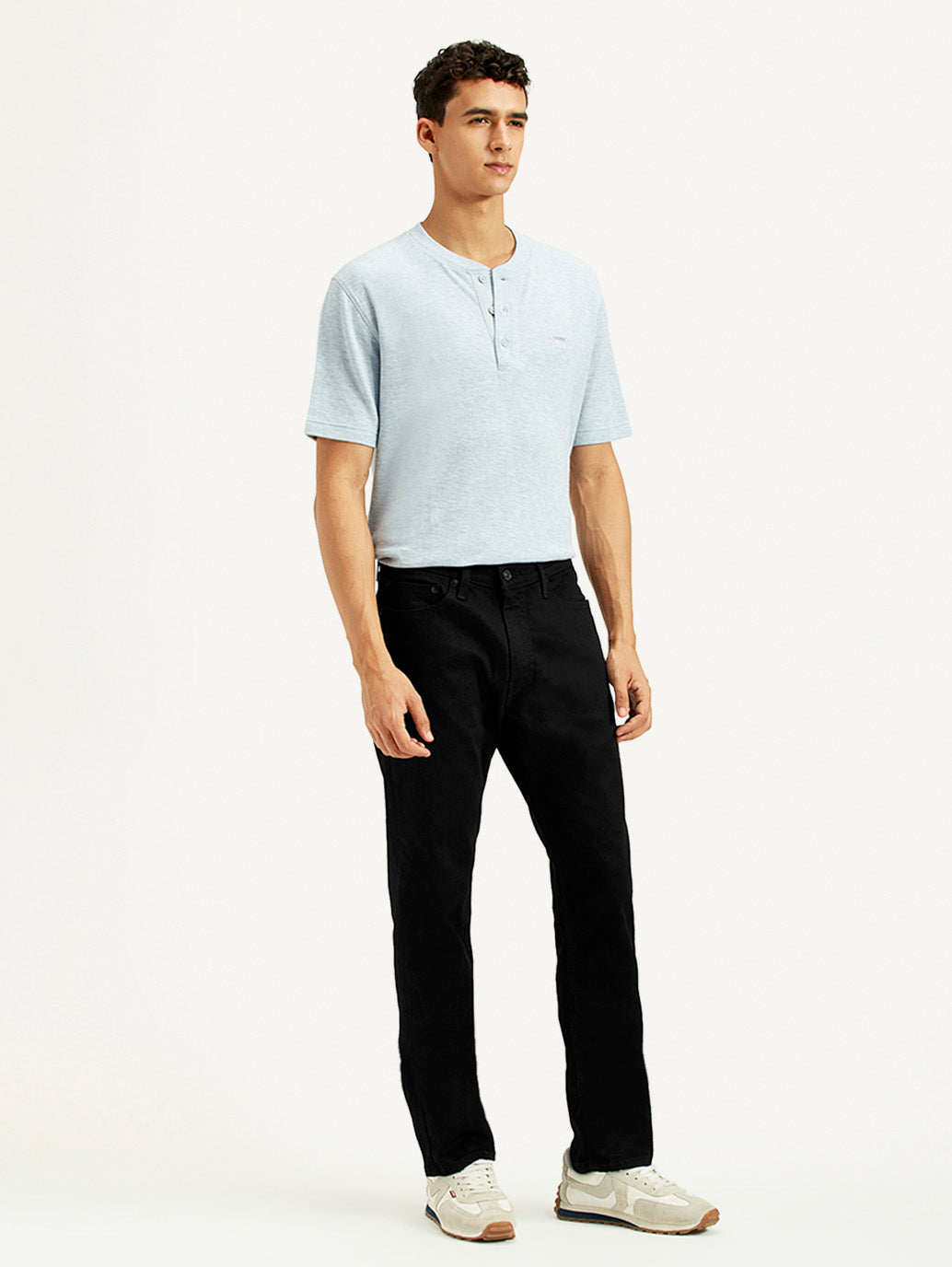 Men's 511 Black Slim Fit Mid Rise Jeans
