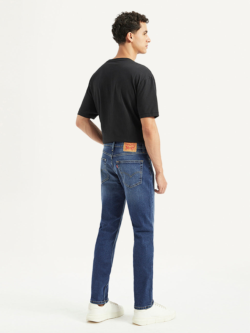Men's 511 Blue Slim Fit Mid Rise Jeans