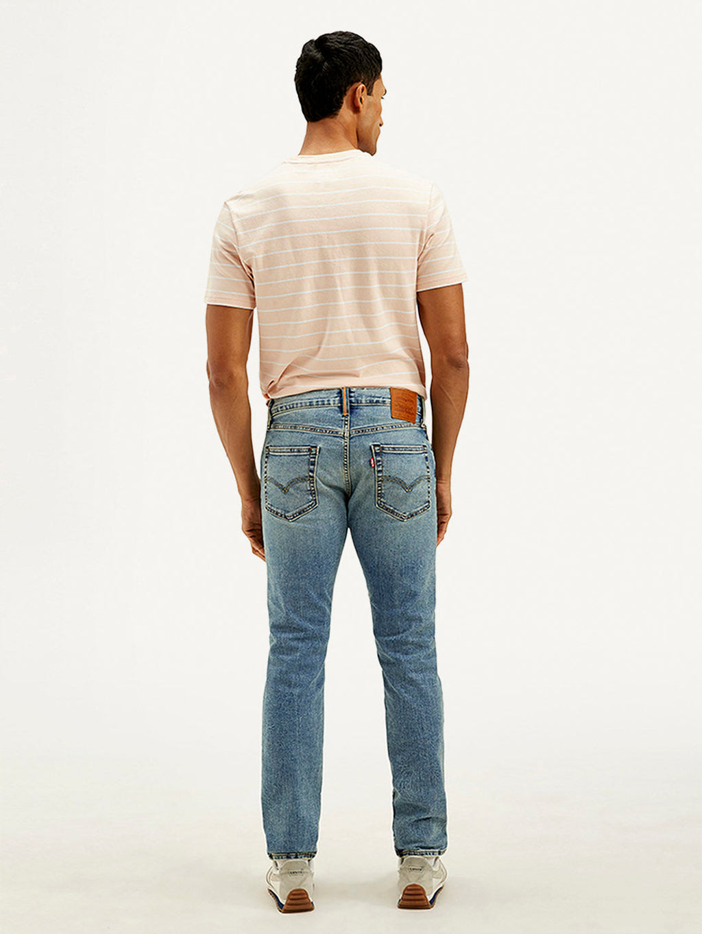 Men's 511 Light Blue Slim Fit Mid Rise Jeans