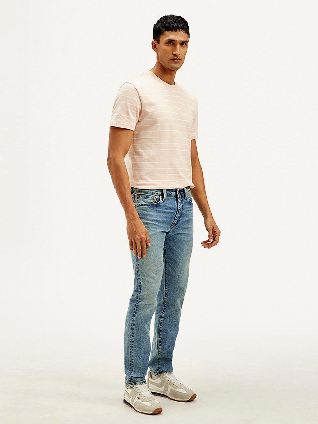 Men's 511 Light Blue Slim Fit Mid Rise Jeans