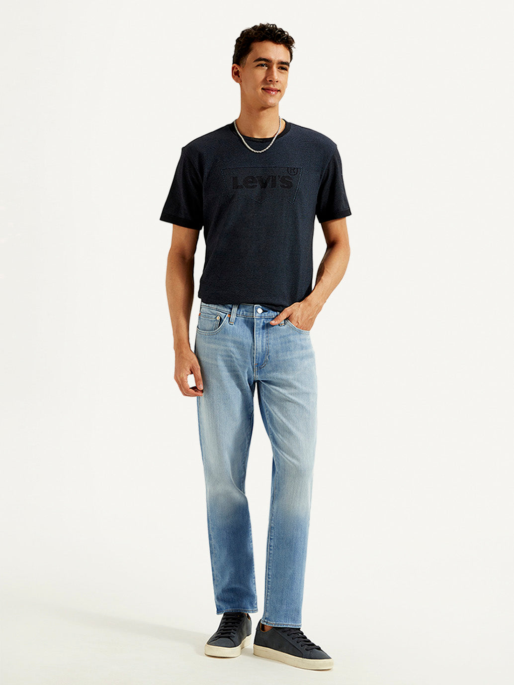 Men's 511 Light Blue Slim Fit Mid Rise Jeans