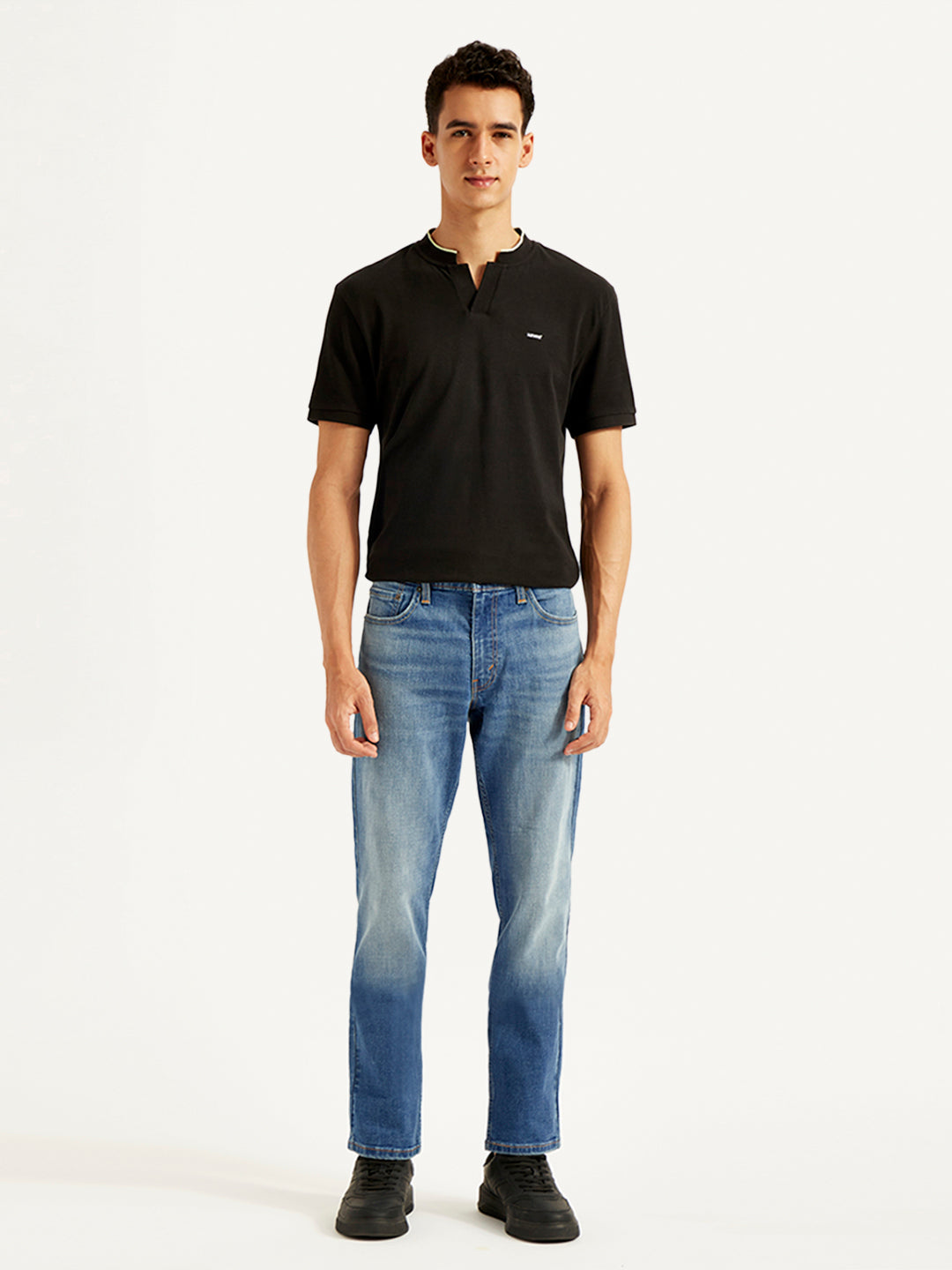 Men's 511 Blue Slim Fit Mid Rise Jeans