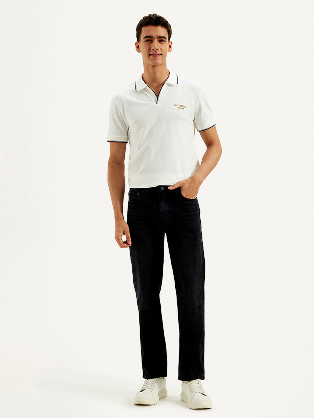 Men's 511 Black Slim Fit Mid Rise Jeans