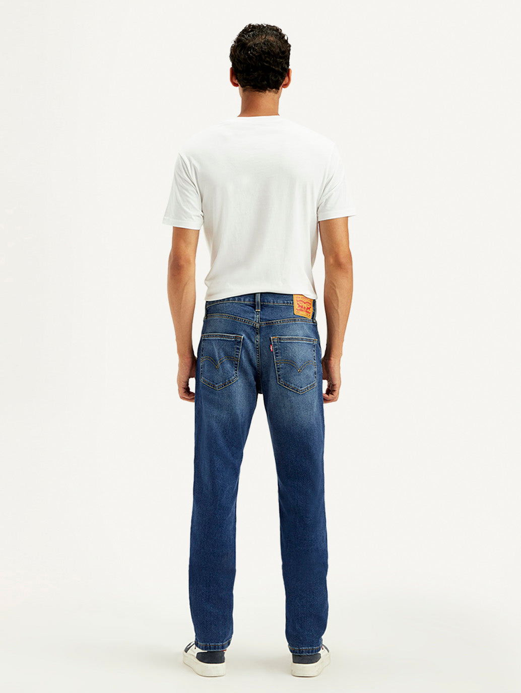Men's 511 Blue Slim Fit Mid Rise Jeans