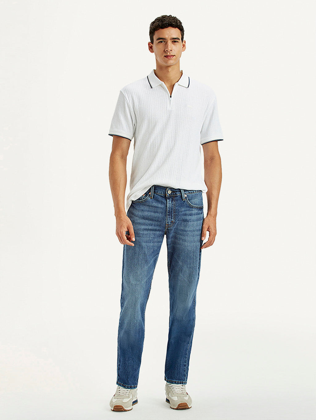Men's 511 Blue Slim Fit Mid Rise Jeans