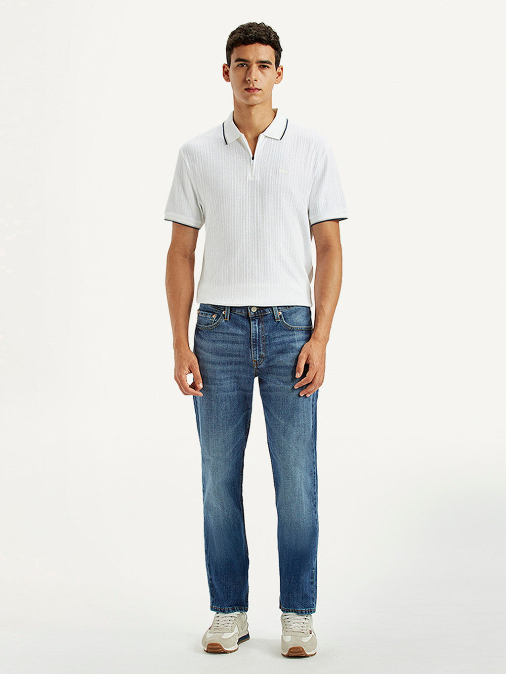 Men's 511 Blue Slim Fit Mid Rise Jeans