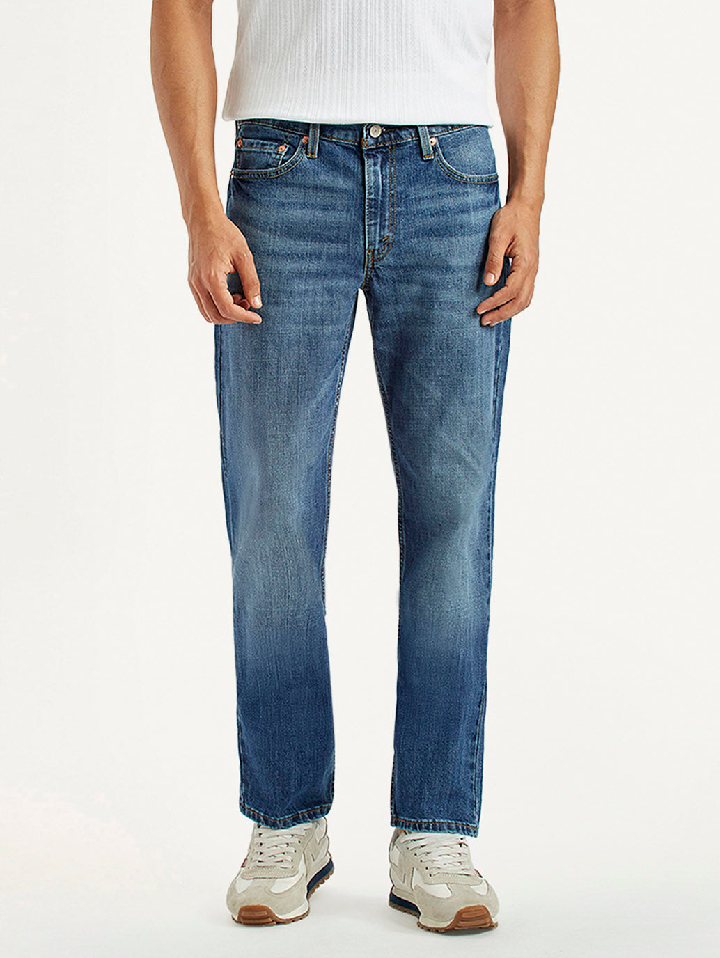 Men's 511 Blue Slim Fit Mid Rise Jeans