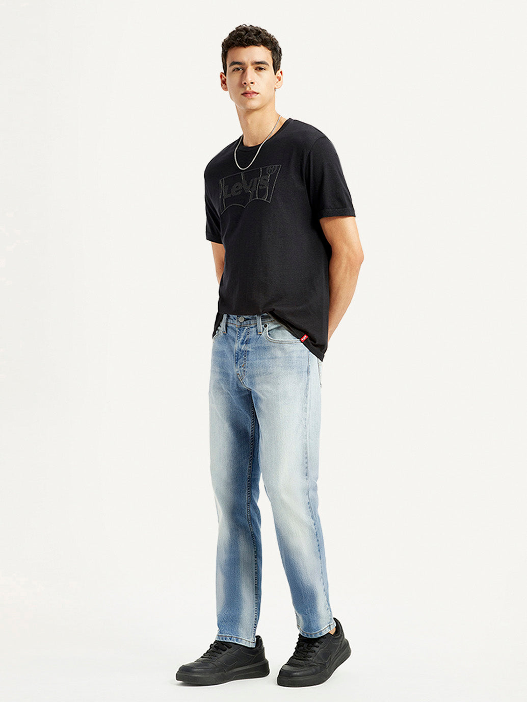 Men's 511 Light Blue Slim Fit Mid Rise Jeans