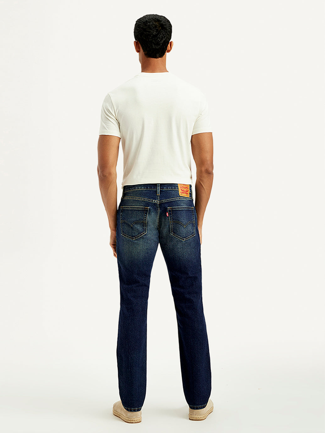 Men's Tinted 511 Blue Slim Fit Mid Rise Jeans
