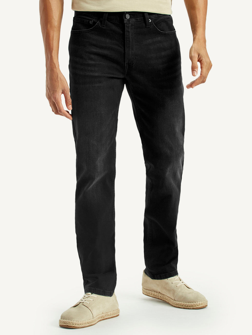 Men's 511 Black Slim Fit Mid Rise Jeans