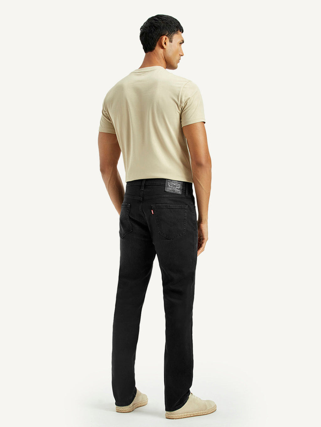 Men's 511 Black Slim Fit Mid Rise Jeans