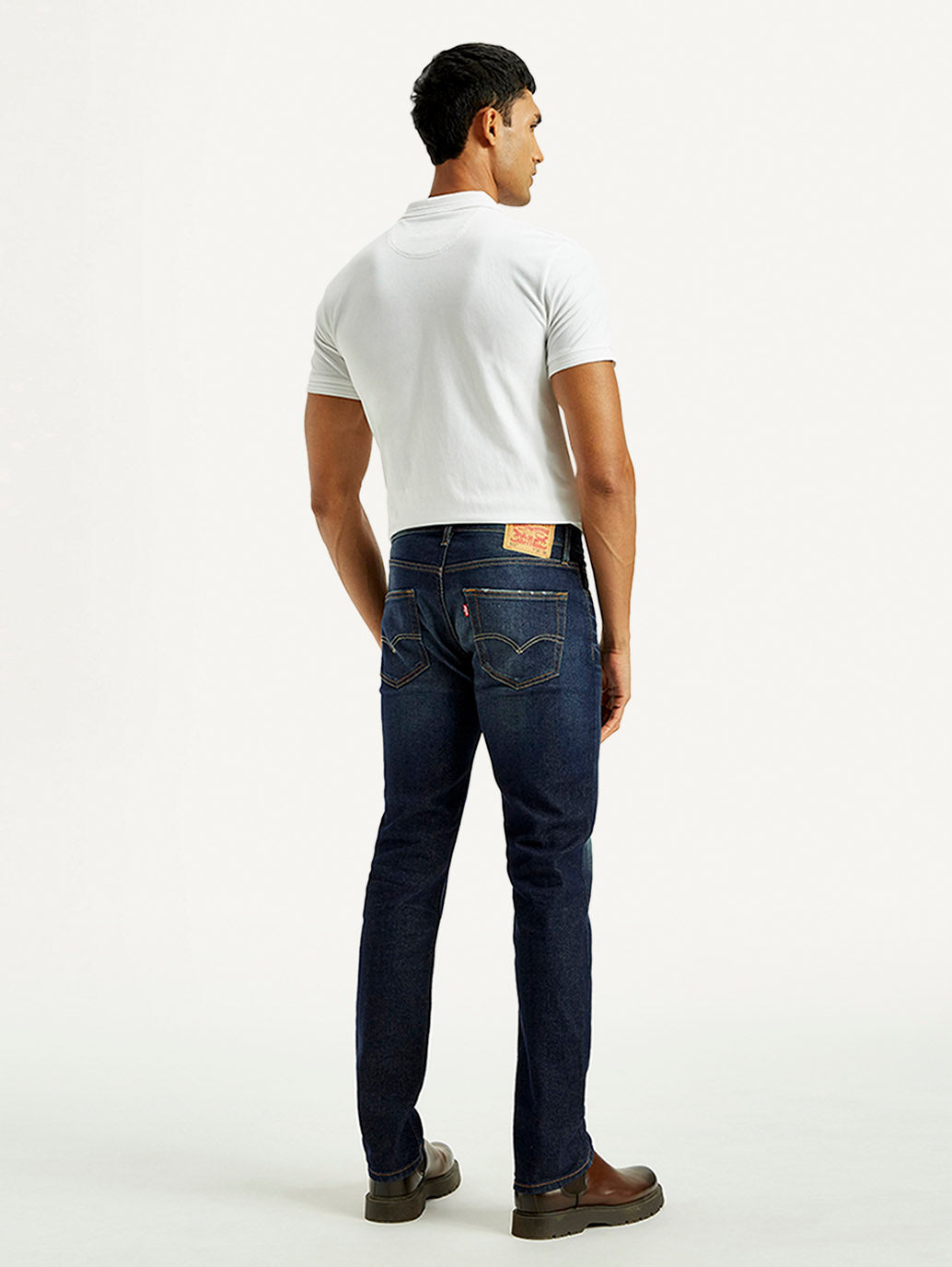 Men's Tinted 511 Dark Indigo Slim Fit Mid Rise Jeans