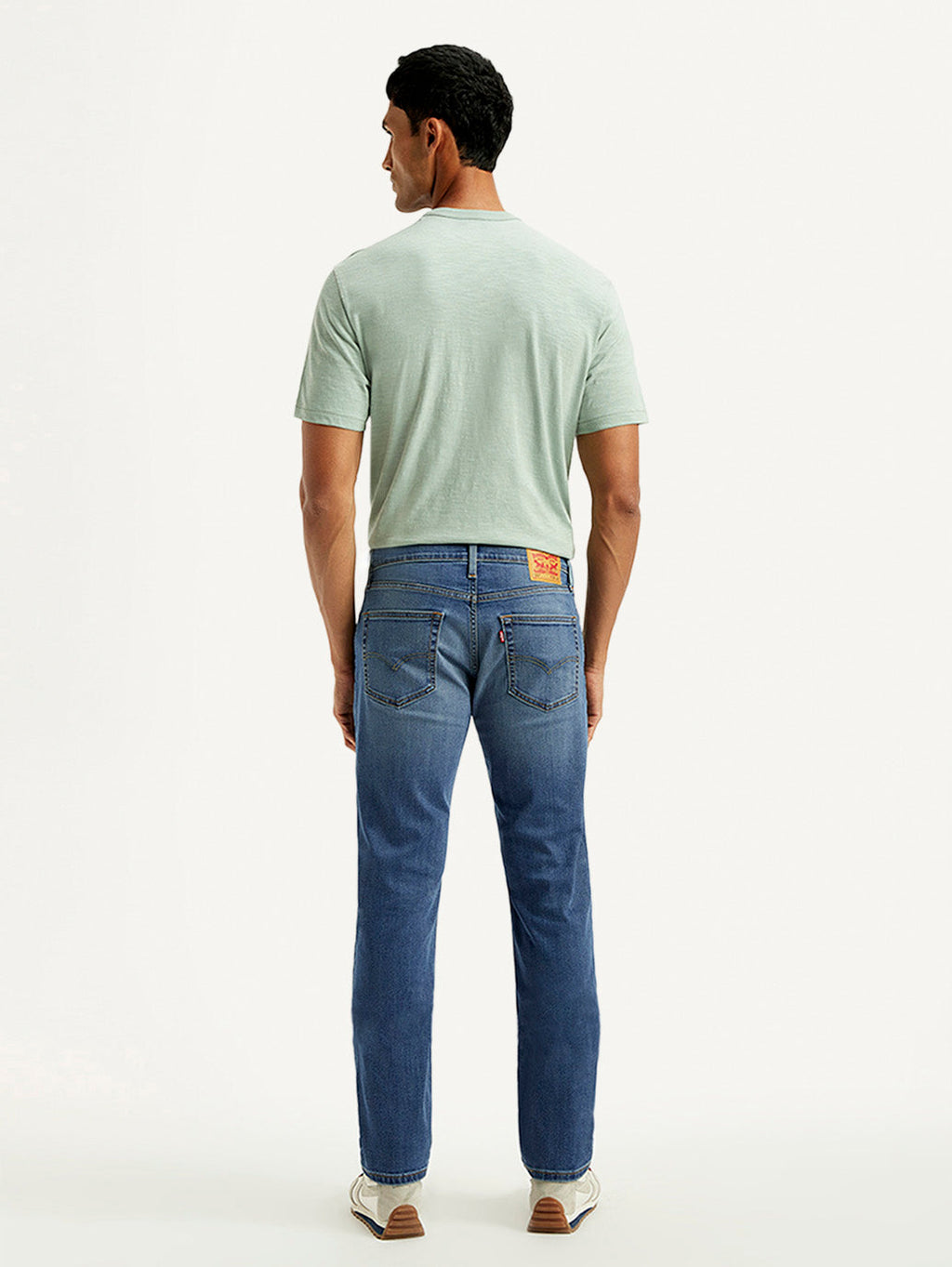 Men's 511 Blue Slim Fit Mid Rise Jeans