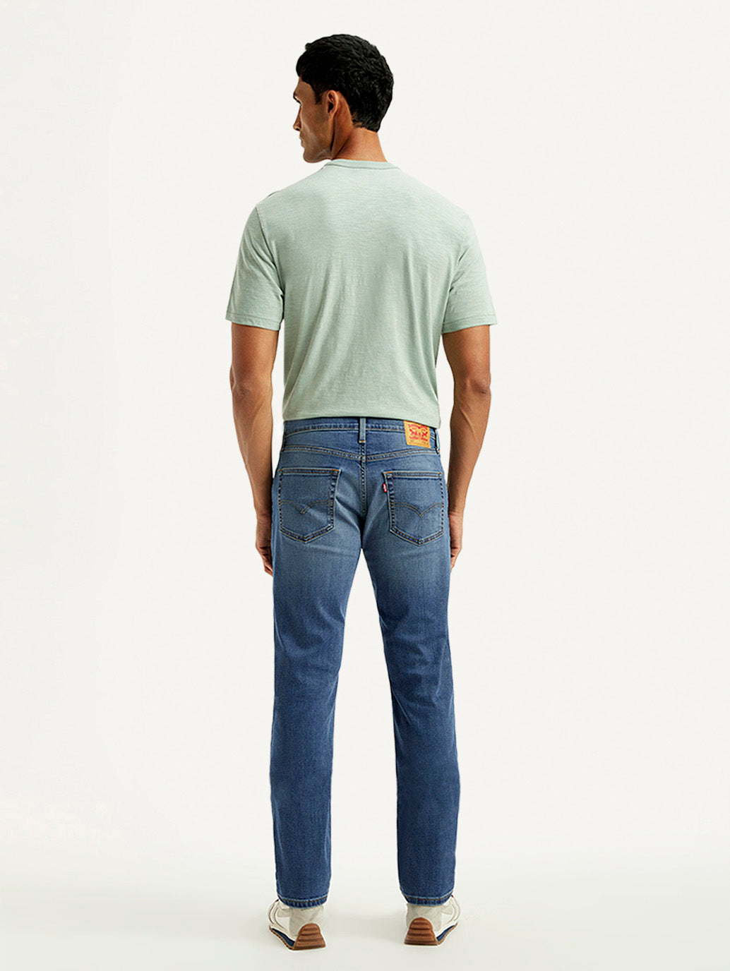 Men's 511 Blue Slim Fit Mid Rise Jeans