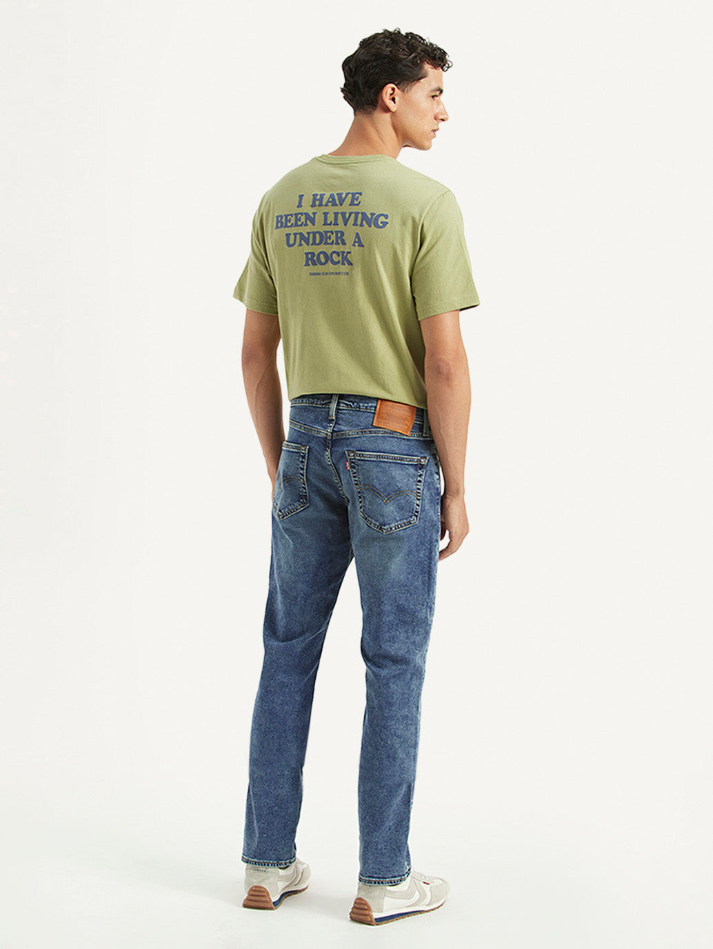 Men's 511 Blue Slim Fit Mid Rise Jeans