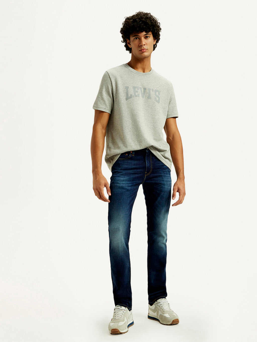 Men's 511 Indigo Slim Fit Mid Rise Linen Jeans