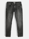 Dark Grey Slim Tapered Jeans