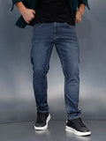 Men's Casual Slim Fit Denim Jeans  | Blue