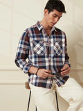 Brushed Flannel Overshirt  | Multicolor