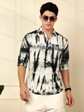 Black Dyed Full Sleeve Shirt