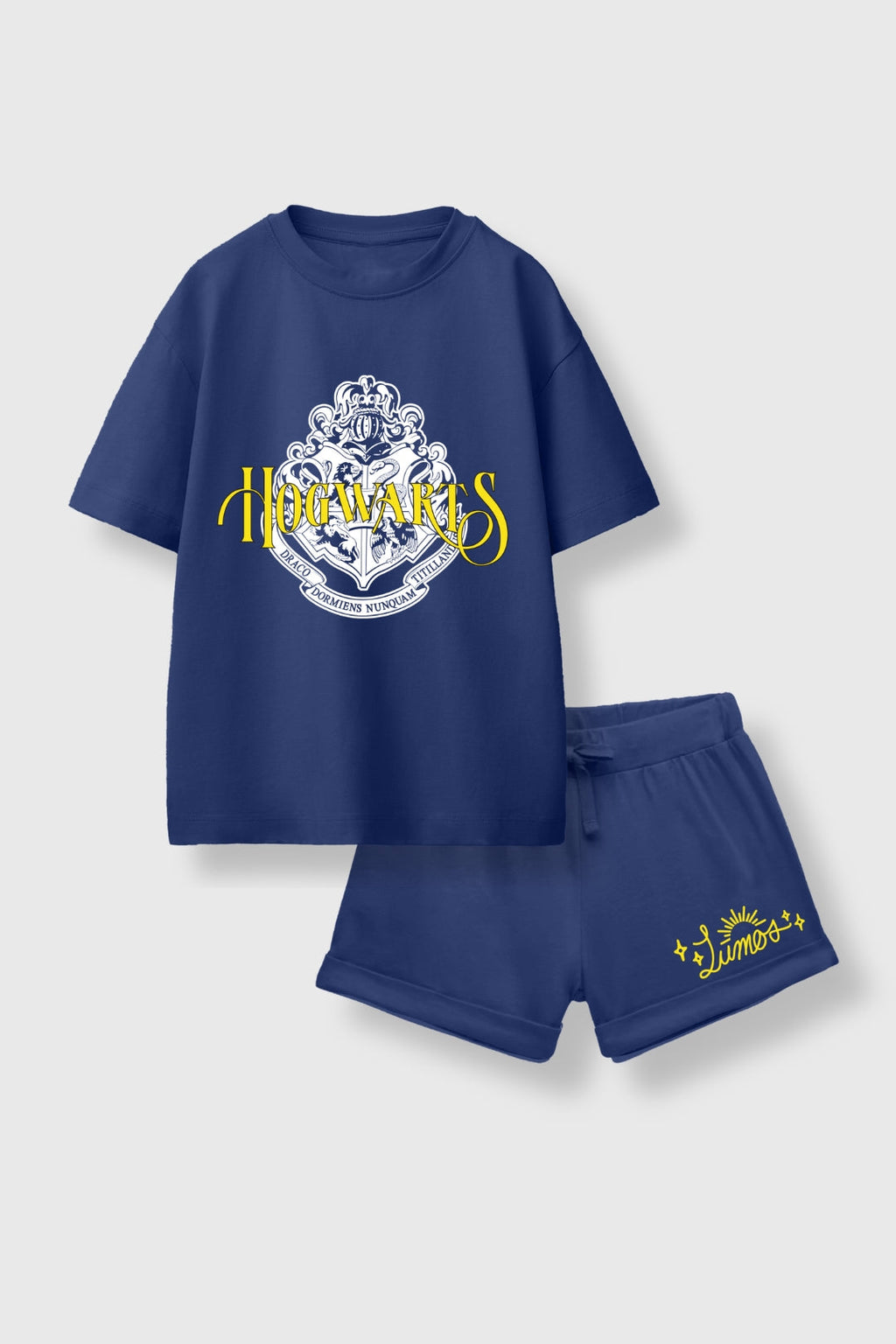 Harry Potter Iconic Lumos Shorts Set
