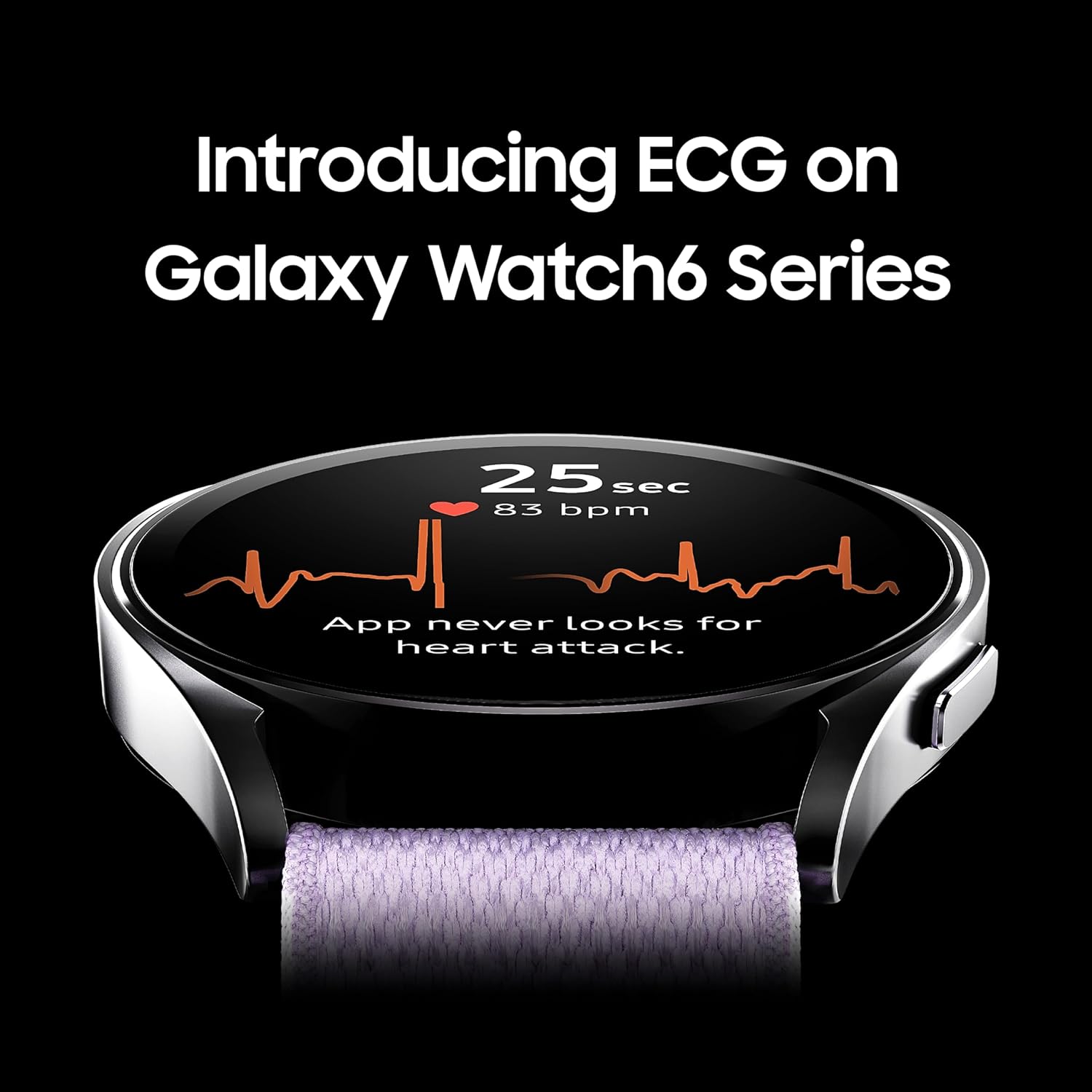 Samsung Galaxy Watch6 Classic LTE (Compatible with Android only) | Introducing BP & ECG Features