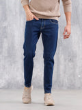 Men's Skinny Crop Casual Jeans | Dark Stone