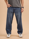 Heavy Fade Loose Fit Jeans | Blue