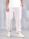 Comfort Fit Men'S Sherpa Joggers | Beige
