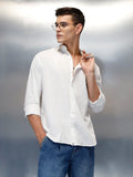 Men's Casual Regular Fit Shirt | Off White