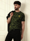 Washed Slim Fit T-Shirt | Dark Green