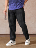 Heavy Fade Loose Fit Jeans | Black