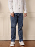 Faded Anti Fit Jeans | Dark Blue