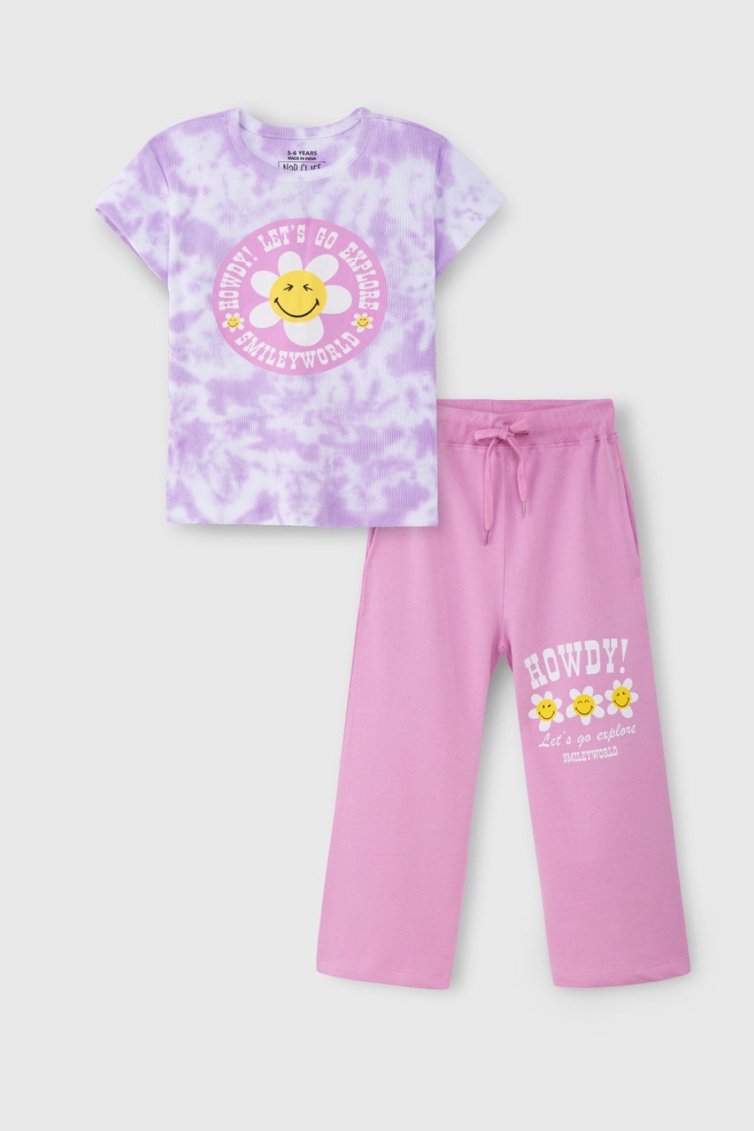 SMILEYWORLD® Howdy Girls Sunflower Co-Ord Set