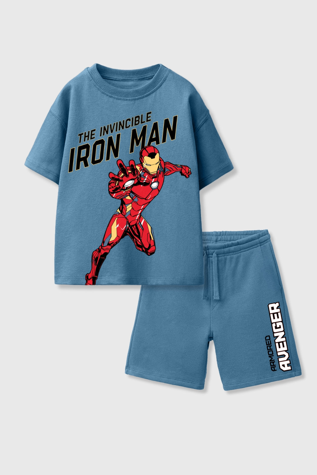 Iron-Man Shorts Set