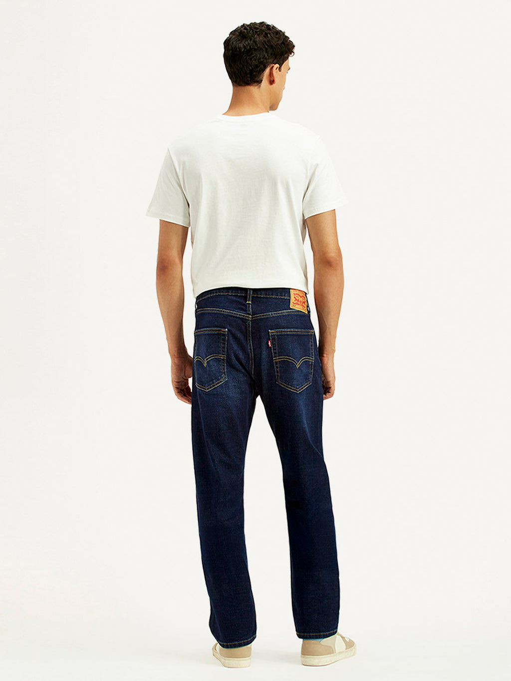 Men's 513 Indigo Slim Straight Fit Mid Rise Jeans