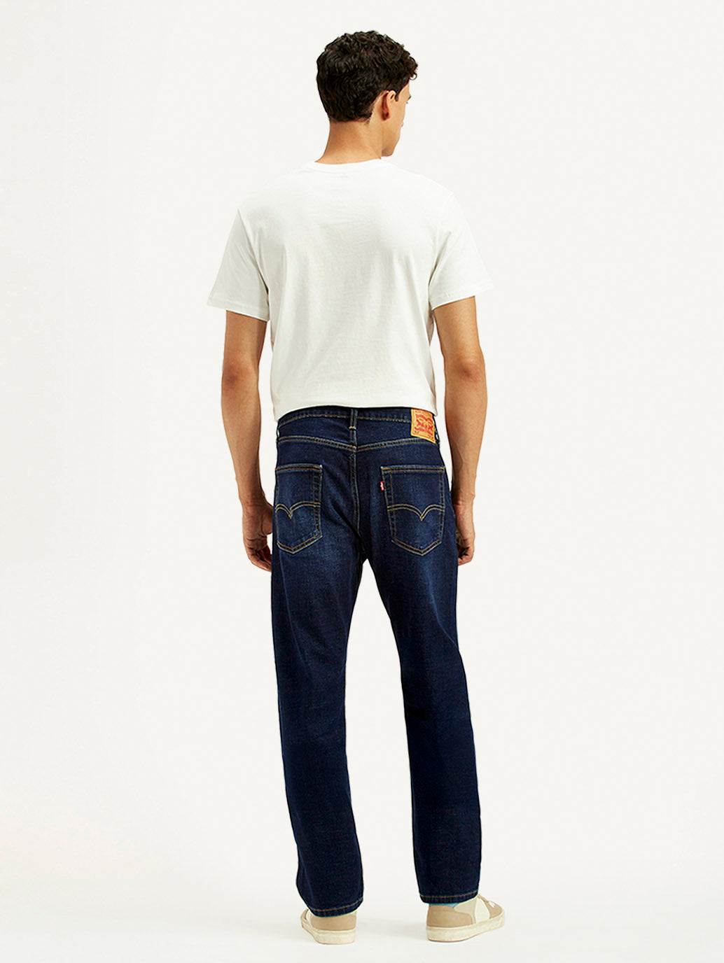 Men's 513 Indigo Slim Straight Fit Mid Rise Jeans