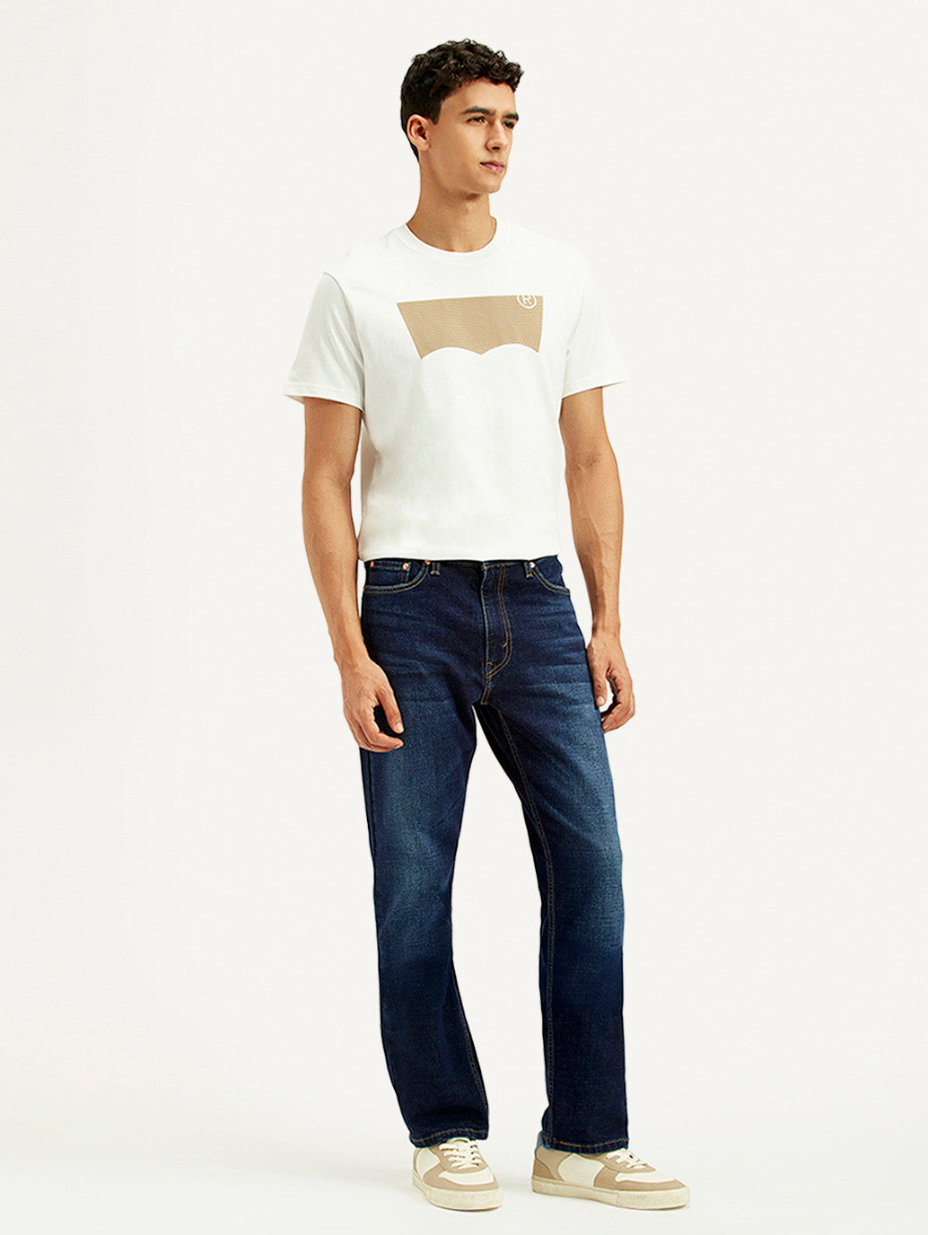 Men's 513 Indigo Slim Straight Fit Mid Rise Jeans