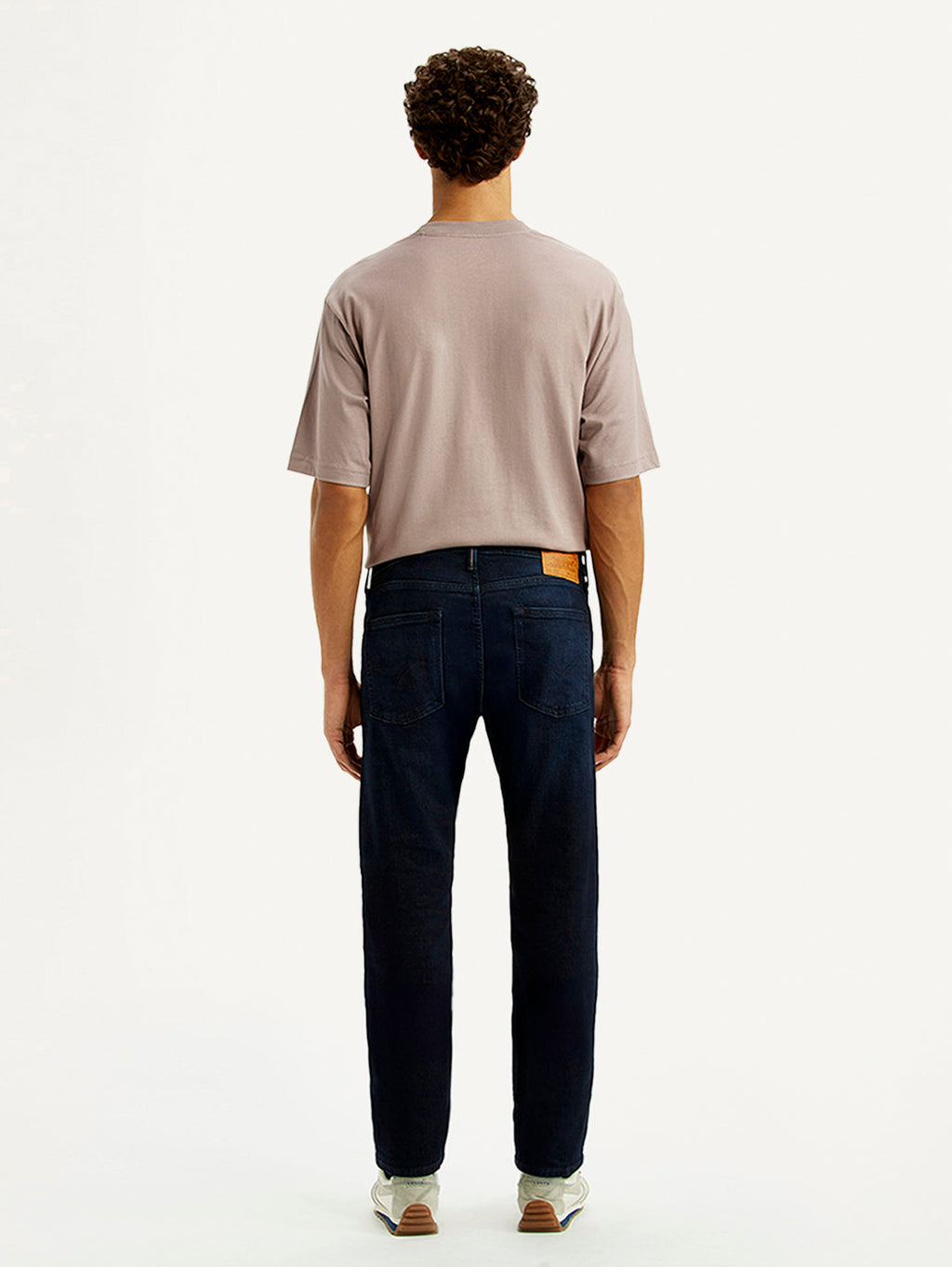Men's 513 Dark Blue Slim Straight Fit Mid Rise Selvedge Jeans