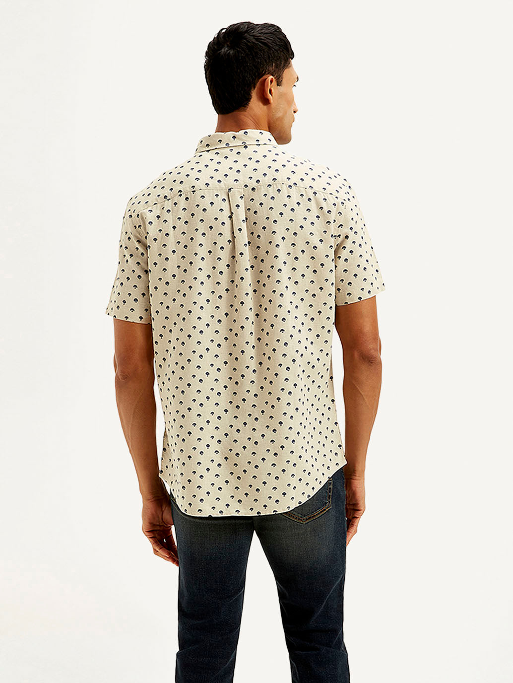 Men's Floral Slim Fit Shirt