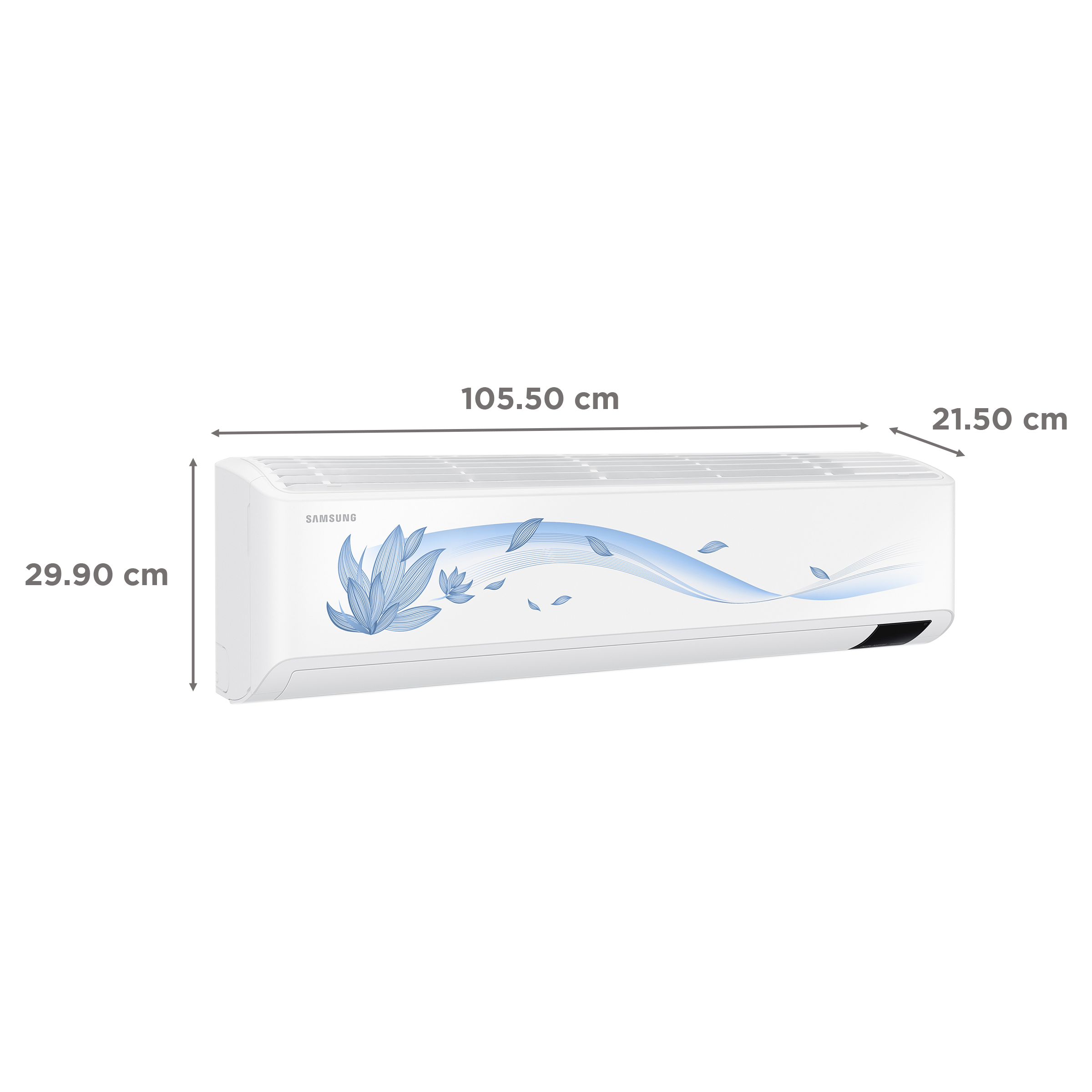 SAMSUNG Geo 5 in 1 Convertible 1.5 Ton 5 Star Inverter Split Smart AC with Tri Care Filter (Copper Condenser, AR18BY5YATZNNA)